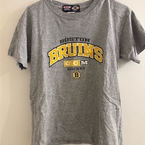 CCM vintage Boston Bruins tshirt, youth